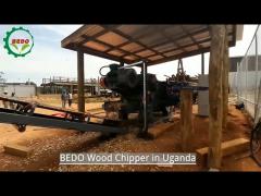 Electric Forestry Wood Chipper Machine High Capacity