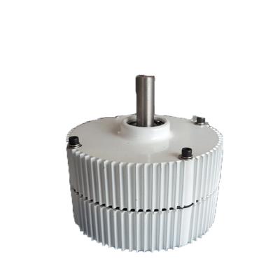 China Earth Ground NdFeB 500W 12V 24V 48V Rare Gearless 3 Phase Generator AC Permanent Magnet Alternators Use For Wind Turbine Water Turbine for sale