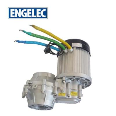 China 1/10 Automotive Electric Vehicle Gearbox Small Volume 60VDC/2KW/0-3200RPM/gear Use Brushless Motor And Hybrid Car With Gearbox for sale