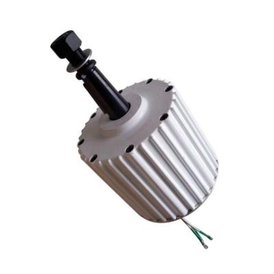 China Wind/hydraulic generator 1KW/500RPM/24V/48V 3 phase brushless permanent magnet alternator for wind generator or hydro generator for sale