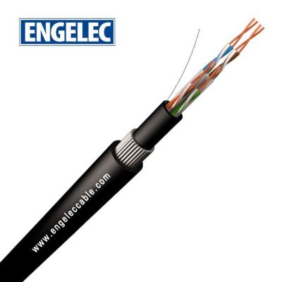 China SWA U/UTP C6UUA Outdoor Cat 6 Lan Cable Cat 9 Armored Ethernet Cable for sale