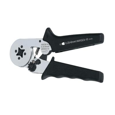 China HSC8 6-4 Wire End-Sockets Hand Crimping Tool Self-Adjusting Crimping Pliers For Wire-End Ferrule Terminal for sale