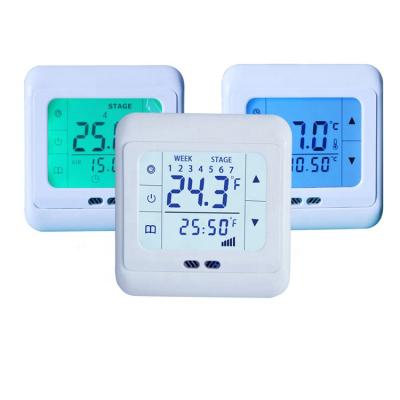 China 16A/85V-230V 3600W Water LCD Display Programmable Water Temperature Controller/Electricity Floor Heating/Electricity Floor Heating for sale