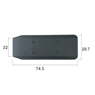 China Custom Aluminum Alloy 2mm Aluminum Alloy Tactical Arm Shield Riot Shield for sale