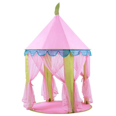 China Easy Foldable Kids Play Tent New Design Boys And Girls Princess Castle Tent PVC Poles Kids Play Tent for sale