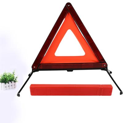 China china safety road light car emergency tool kit sign tripod flashing warning triangle for highway safety 43X43X43CM for sale