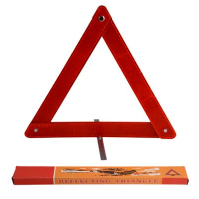 China Cheapest High Visibility Roadway Safety China Emergency Car Flashing Light Tool Kit Tripod Sign Warning Triangle for sale