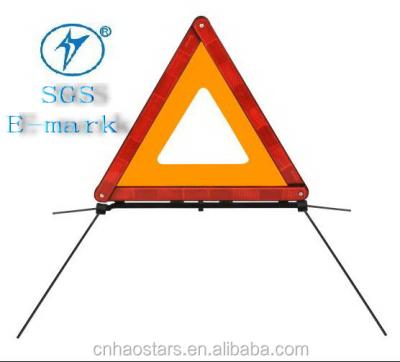 China Elevated Reflective Warning Triangle Reflecting China Roadway Safety Signage Meanings (HX-D8) for sale