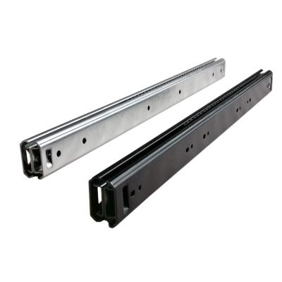 China Extension table metal ball bearing steel telescopic slide (table extension mechanism) for sale