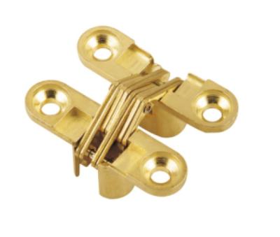 China Traditional 180 Degree Concealed Cross Hinges (44mm*17mm) for sale