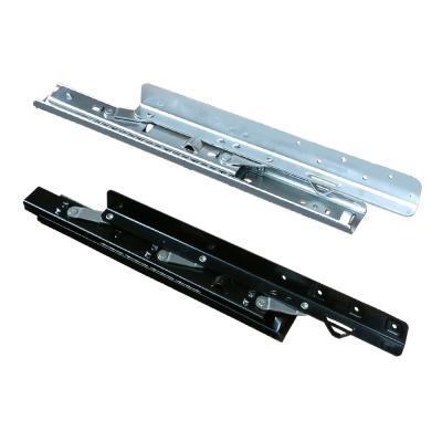 China Extension table spring lift table heavy duty guide rail with soft end (table extension mechanism) for sale