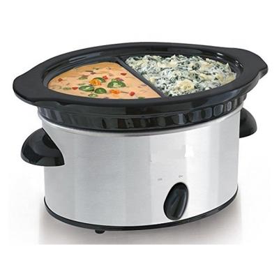 China 1.5QT Household Double Slow Cooker With ETL for sale