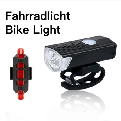 China 2021 Bycycle Outdoor Bike Safety Lamp Front Light USB Rechargeable Fahrradlicht Flashlight Light Cycling LED Flashlight Lantern for sale