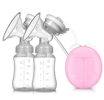 China BPA Free Dual USB Strong Suction 2021 Mother Massage Special Hot Selling Electric Breast Pump Milk Extractor for sale