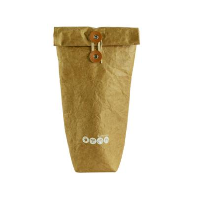 China Thermal insulated bag cooler bag RPET dupont wine paper picnic beach for food bottle thermal insulation tyvek cooler bag for sale