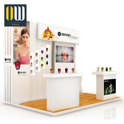 China Commercial Deployment Perfume Kiosk Fixtures Perfume Display Mall Kiosk Design Perfume Kiosk for sale