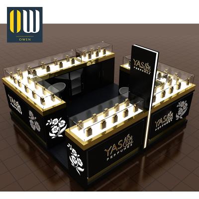 China Commercial Deployment Perfume Kiosk Fixtures Perfume Display Kiosk Perfume Kiosk For Sale for sale