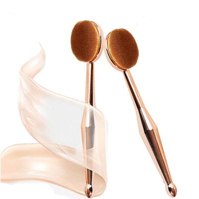 China Angular Blush High Quality BB Cream Beauty Base Make Up Brush Toothbrush Oval Cosmetic Makeup Brush for sale