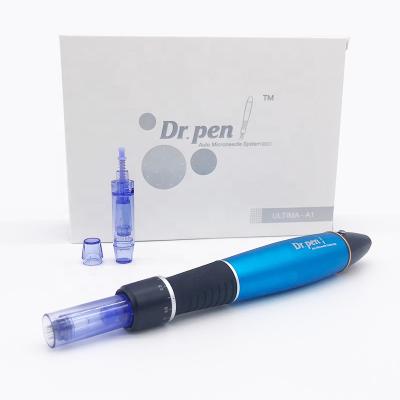 China Anti-puffiness pen dr.pen A1-W cordless microneedling electric derma stamp machine for sale