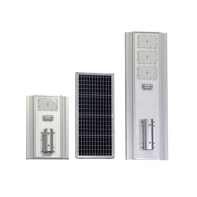 China Latest ROAD CE Road Ip67 Waterproof Alunimun 50W Led Street Light 3 In One Solar for sale