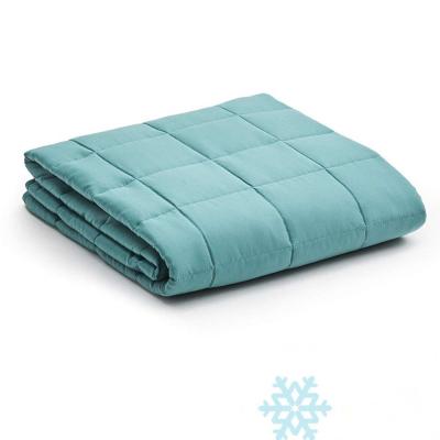 China Plain Zonli Weighted Cooling Bamboo Blanket Weighted Blanket Yolanda Weighted Blanket Anxiety for sale