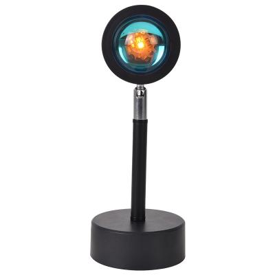 China 2021 new modern high quality LED projection lamp bedroom living room RGB halo table lamp for sale