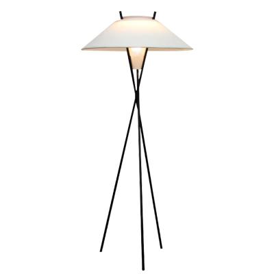 China Post-modern Italian minimalist sofa floor lamp Italian minimalist living room fashion tripod art bedroom study Nordic creative floor lamps for sale