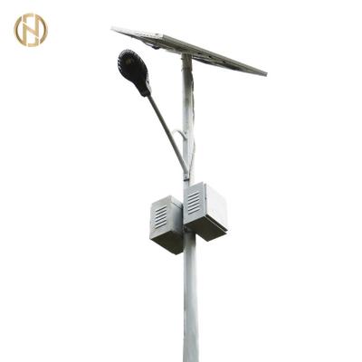 China Easy Maintain High Quality Galvanized Cast Iron Tapered Light Pole Outdoor Street Light Post for sale