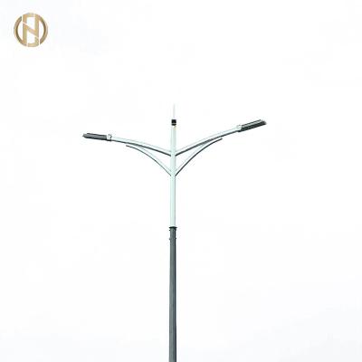 China Easy Maintain High Quality Galvanized 35w Led Street Light With Steel Lamp Pole for sale