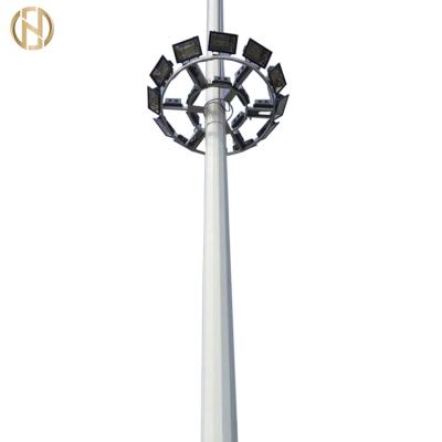 China Easy Maintain High Quality Galvanized Light Pole Price 30m High Mast for sale