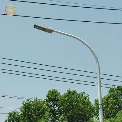 China Easy Maintain High Quality Galvanized OEM Customized Solar Street Light Pole for sale