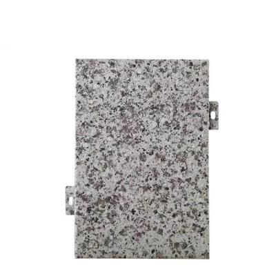 China Modern China Customized Real Stone Lacquer Aluminum Veneer Building Aluminum Sheet Panel for sale