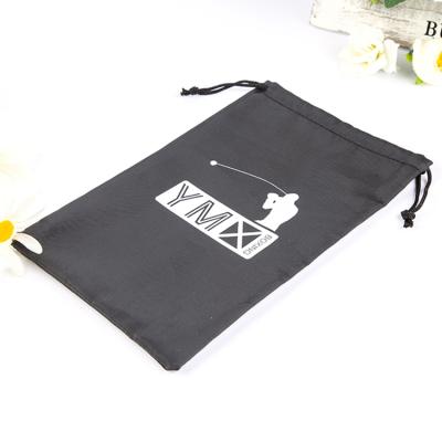 China Draw Pouch Wholesale Polyester Foldable Gift Bags Custom Polyester For Bag for sale