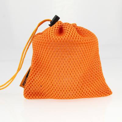 China Orange Plastic Woven Bag Waterproof Fabric Environmental Protection Mesh Bag Cotton for sale