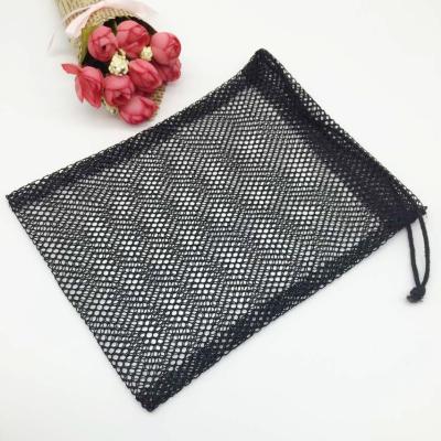 China Plastic Woven Bag Customized Solid Color Reusable Organic Cotton Mesh Bag for sale