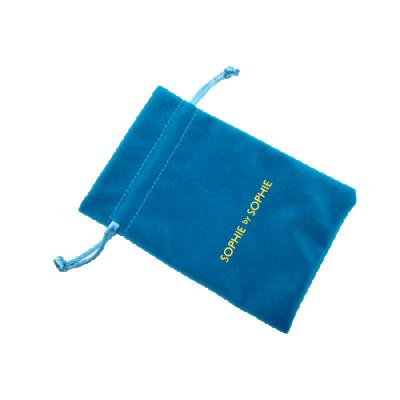 China Universal Excellent Custom Gift Velvet Drawstring Environmental Packaging Travel Jewelry Bag for sale