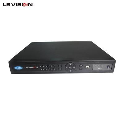 China LSVISION H.265 5mp Linux Network Video Recorder Embedded 16ch Face Detection 4K POE NVR LS-NF5216 for sale