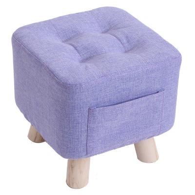 China Foldable color of household small stool is optional, which is convenient and does not occupy space. Round Square Stool Stool Pedal for sale