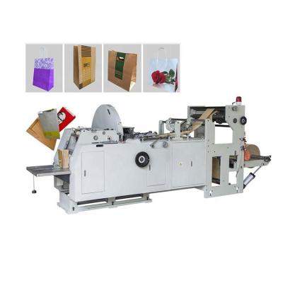 China Garment Shops Environmental Protection Custom Single Automatic Paper Bag Forming Machine for sale