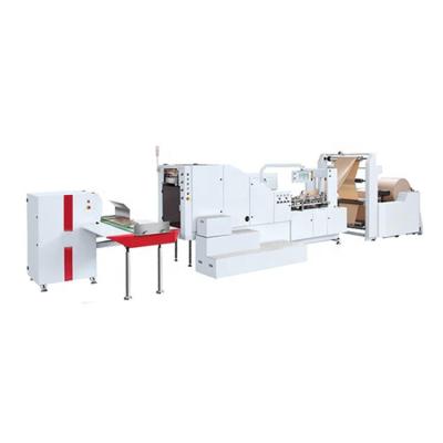 China Garment Shops TYLSB-320 Printing Craft Roll Feed High Quality Square Bottom Paper Bag Making Machine for sale