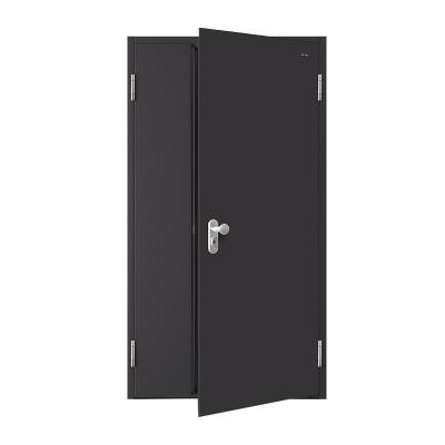 China Thermal Insulation New Style Modern Double Metal Main Exterior Steel Front Entrance Security Door for sale