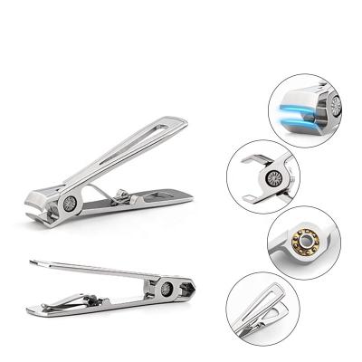 China New Amazon Structure Hot Selling Professional Stainless Steel Nail Clippers Nail Cutter & Toe Bearing Assistance Nail Clipper Professional Fingernail Cutter for sale