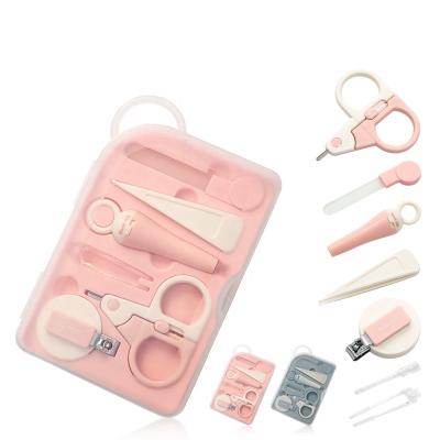 China Amazon Hot Selling Eliter Eco-Friendly Wholesale Baby 6 in 1 Hygiene Kit Nail Kit Nail Babi Baby Manicure Set Newborn Gift Set for sale