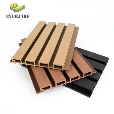 China Modern Design Fireproof WPC Wall Panel Siding for Wood House Water-proof and Durable for sale