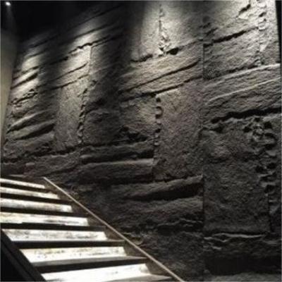 China Modern Style Lightweight Stone Wall Panels PU Faux Stone Veneer Panels for Wall Decor for sale