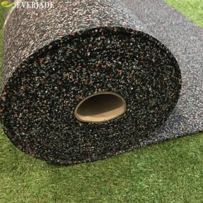 China Black Rubber Flooring Roll for Non Toxic Gym Mat at Crossfit Fitness Sport Place for sale