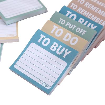 China Mobile sheets hotsale 2022 Amazon sticky note shaped cartoon creative sticky note sticker custom printed sticky notes for sale