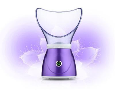 China Professional Hot Multifunctional Purple Box Facial Beauty Steamer Wholesale DEEP CLEANSING Face Steamer Raw Spray for sale