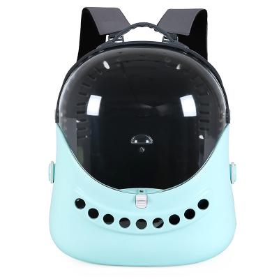 China Water Resistant Transparent Breathable Sky Capsule Comfortable Pet Bag Waterproof Cat Backpack Outdoor for sale