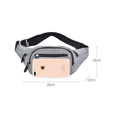 China Fashion Short Travel Water Resistant Item Mini Travel Chest Bag Adjustable Personal Strap Waist Bag for sale